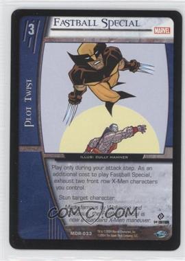 2004 VS System Marvel Origins - Booster Pack [Base] - 1st Edition #MOR-033 - Fastball Special