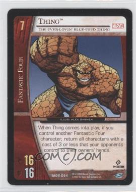 2004 VS System Marvel Origins - Booster Pack [Base] - 1st Edition #MOR-064 - Thing (The Ever-Lovin' Blue-Eyed Thing)