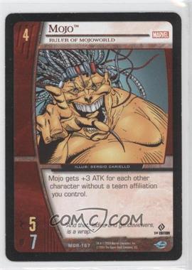 2004 VS System Marvel Origins - Booster Pack [Base] - 1st Edition #MOR-167 - Mojo (Ruler of Mojoworld)