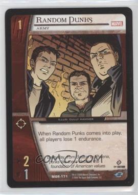 2004 VS System Marvel Origins - Booster Pack [Base] - 1st Edition #MOR-171 - Random Punks (Army)