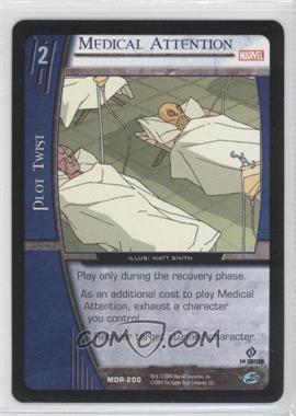 2004 VS System Marvel Origins - Booster Pack [Base] - 1st Edition #MOR-200 - Medical Attention