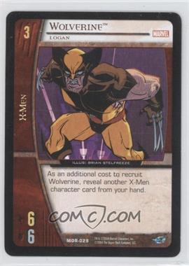 2004 VS System Marvel Origins - Booster Pack [Base] - Unlimited #MOR-029.1 - Wolverine