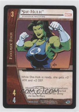 2004 VS System Marvel Origins - Booster Pack [Base] - Unlimited #MOR-058 - She-Hulk