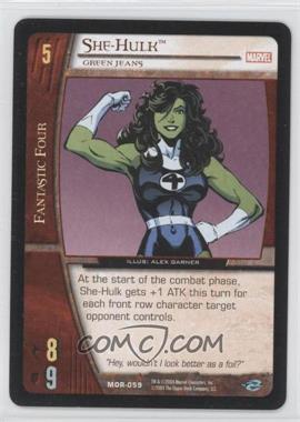 2004 VS System Marvel Origins - Booster Pack [Base] - Unlimited #MOR-059 - She-Hulk