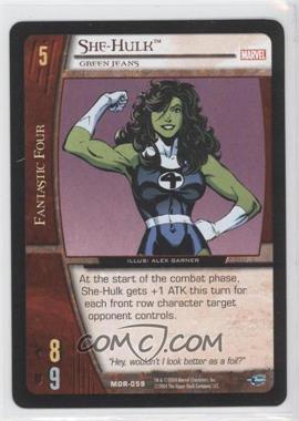 2004 VS System Marvel Origins - Booster Pack [Base] - Unlimited #MOR-059 - She-Hulk