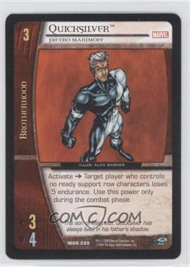 2004 VS System Marvel Origins - Booster Pack [Base] - Unlimited #MOR-088 - Quicksilver