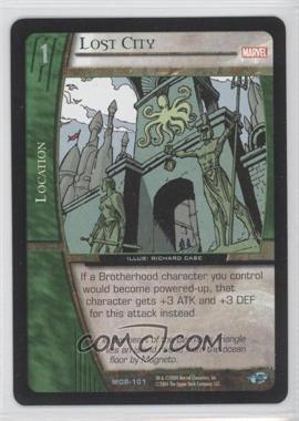 2004 VS System Marvel Origins - Booster Pack [Base] - Unlimited #MOR-101 - Lost City