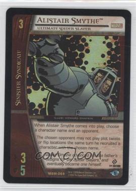 2004 VS System Marvel Web of Spider-Man - Booster Pack [Base] - 1st Edition Foil #MSM-069 - Alistair Smythe