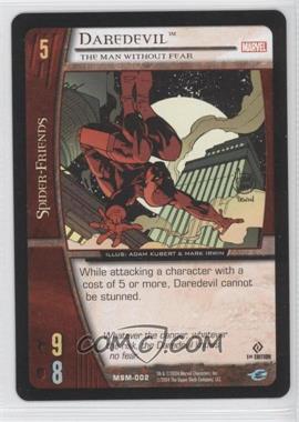 2004 VS System Marvel Web of Spider-Man - Booster Pack [Base] - 1st Edition #MSM-002 - Daredevil