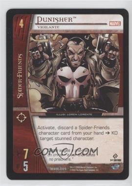 2004 VS System Marvel Web of Spider-Man - Booster Pack [Base] - 1st Edition #MSM-005 - Punisher