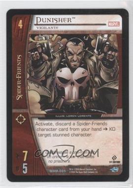 2004 VS System Marvel Web of Spider-Man - Booster Pack [Base] - 1st Edition #MSM-005 - Punisher