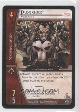 2004 VS System Marvel Web of Spider-Man - Booster Pack [Base] - 1st Edition #MSM-005 - Punisher