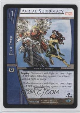 2004 VS System Marvel Web of Spider-Man - Booster Pack [Base] - 1st Edition #MSM-108 - Aerial Supremacy