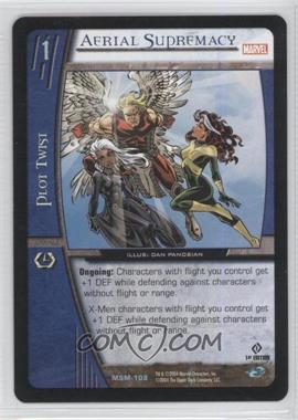 2004 VS System Marvel Web of Spider-Man - Booster Pack [Base] - 1st Edition #MSM-108 - Aerial Supremacy