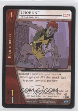 2004 VS System Marvel Web of Spider-Man - Booster Pack [Base] - 1st Edition #MSM-121 - Thornn