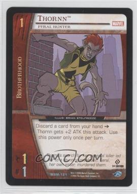 2004 VS System Marvel Web of Spider-Man - Booster Pack [Base] - 1st Edition #MSM-121 - Thornn