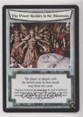 2005-07 Legend of the Five Rings CCG - "Gold" Promos #PRMO - The Power Resides in the Mountains