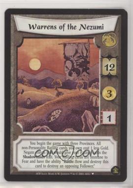 2005-07 Legend of the Five Rings CCG - "Gold" Promos #WANE - Warrens of the Nezumi