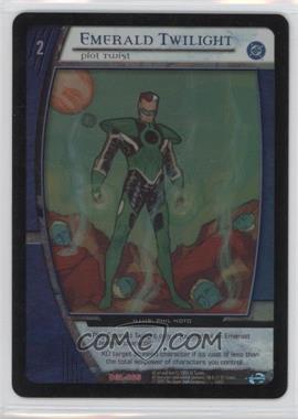 2005 VS System DC Green Lantern - Booster Pack [Base] - Foil #DGL-065 - Emerald Twilight (Full Art Promo)