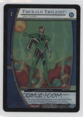 2005 VS System DC Green Lantern - Booster Pack [Base] - Foil #DGL-065 - Emerald Twilight (Full Art Promo)