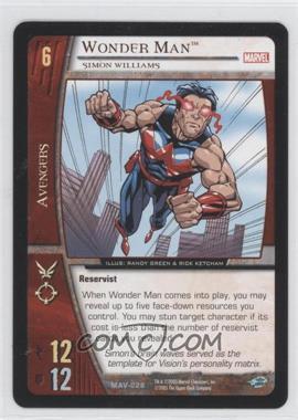 2005 VS System Marvel Avengers - Booster Pack [Base] #MAV-028 - Wonder Man