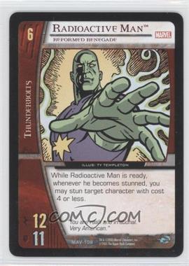 2005 VS System Marvel Avengers - Booster Pack [Base] #MAV-108 - Radioactive Man