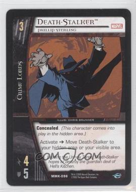 2005 VS System Marvel Knights - Booster Pack [Base] #MMK-096 - Death-Stalker (Phillip Sterling)