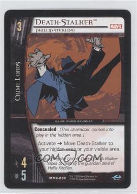 2005 VS System Marvel Knights - Booster Pack [Base] #MMK-096 - Death-Stalker (Phillip Sterling)