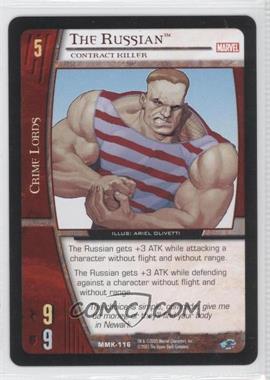 2005 VS System Marvel Knights - Booster Pack [Base] #MMK-116 - The Russian (Contract Killer)