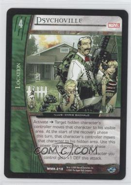 2005 VS System Marvel Knights - Booster Pack [Base] #MMK-218 - Psychoville