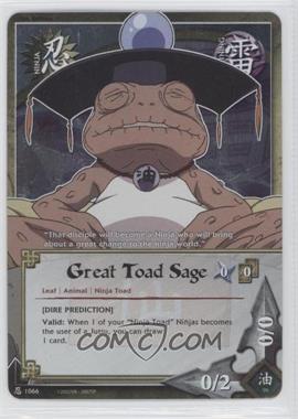 2006-2013 Naruto CCG: - Promos #1066 - Great Toad Sage