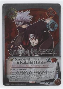 2006-2013 Naruto CCG: - Promos #PR025 - Sasuke Uchiha & Kakashi Hatake