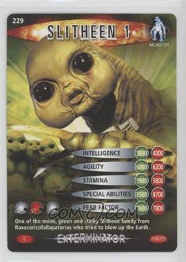 2006 Doctor Who: Battles in Time - Trading Card Game - Exterminator Expansion #229 - Slitheen 1