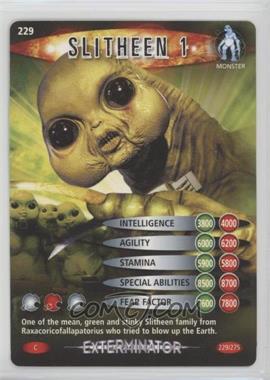 2006 Doctor Who: Battles in Time - Trading Card Game - Exterminator Expansion #229 - Slitheen 1