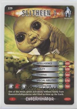 2006 Doctor Who: Battles in Time - Trading Card Game - Exterminator Expansion #229 - Slitheen 1