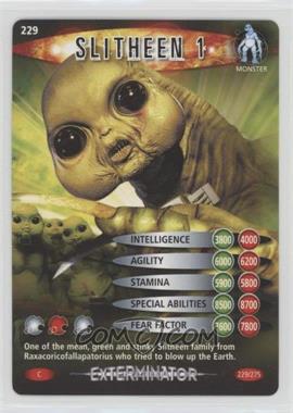 2006 Doctor Who: Battles in Time - Trading Card Game - Exterminator Expansion #229 - Slitheen 1