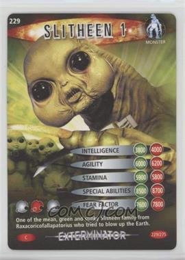 2006 Doctor Who: Battles in Time - Trading Card Game - Exterminator Expansion #229 - Slitheen 1