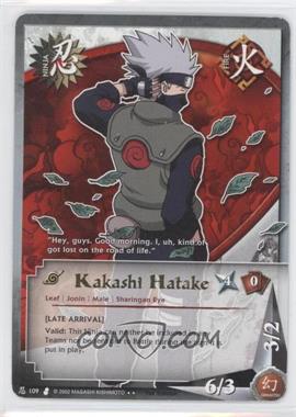 2006 Naruto CCG: Curse of Sand - [Base] - 1st Edition #N109 - Kakashi Hatake