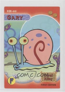 2006 Spongebob Squarepants - Trading Card Game - Deep Sea Duel [Base] - First Edition #DSD-011 - Gary