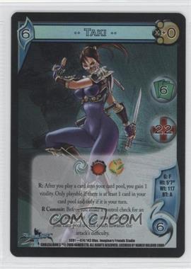 2006 Universal Fighting System (UFS) - Soul Calibur 3 - Booster Pack [Base] #SCO1-074 - Taki