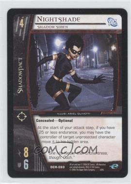 2006 VS System DC Infinite Crisis - Booster Pack [Base] #DCR-060 - Nightshade