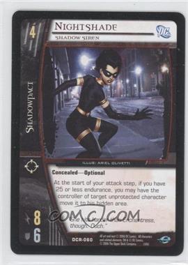 2006 VS System DC Infinite Crisis - Booster Pack [Base] #DCR-060 - Nightshade