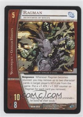 2006 VS System DC Infinite Crisis - Booster Pack [Base] #DCR-062 - Ragman