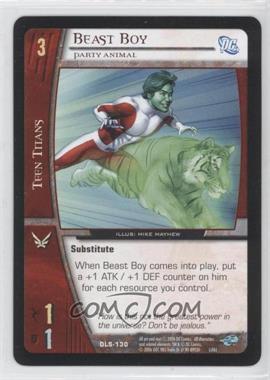 2006 VS System DC Legion of Super Heroes - Booster Pack [Base] #DLS-130 - Beast Boy