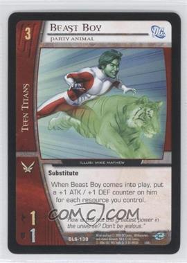 2006 VS System DC Legion of Super Heroes - Booster Pack [Base] #DLS-130 - Beast Boy