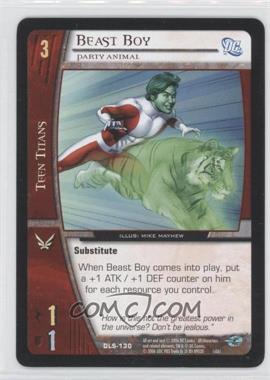 2006 VS System DC Legion of Super Heroes - Booster Pack [Base] #DLS-130 - Beast Boy