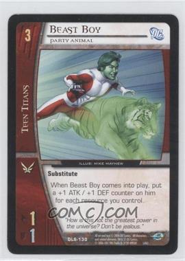 2006 VS System DC Legion of Super Heroes - Booster Pack [Base] #DLS-130 - Beast Boy