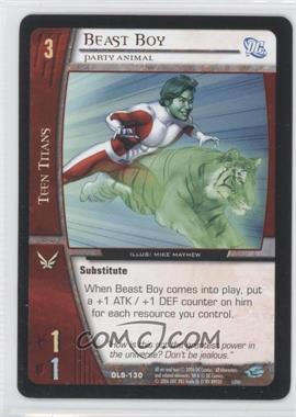 2006 VS System DC Legion of Super Heroes - Booster Pack [Base] #DLS-130 - Beast Boy