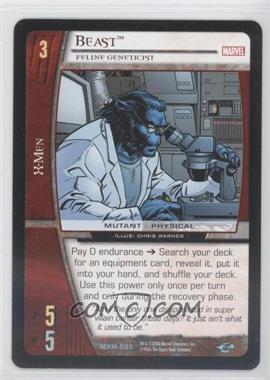 2006 VS System Marvel X-Men - Booster Pack [Base] #MXM-002 - Beast