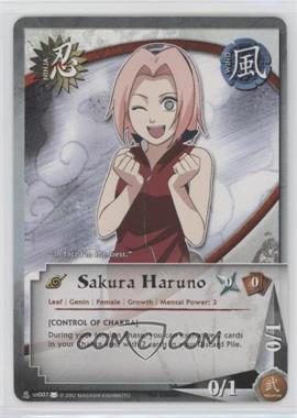 2007 Naruto CCG: Eternal Rivalry - [Base] - 1st Edition #NUS007 - Sakura Haruno